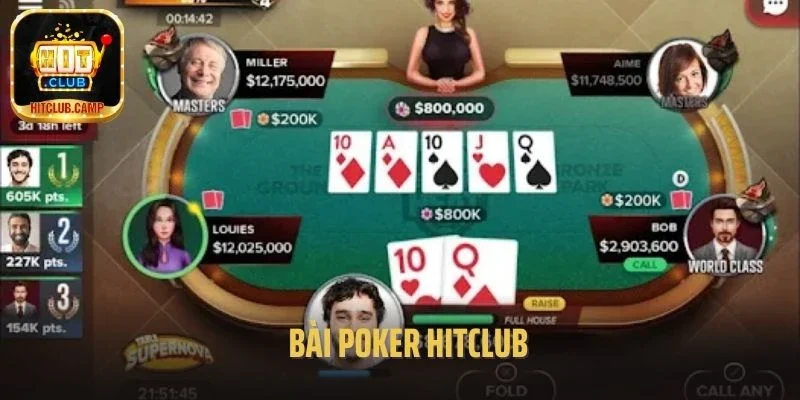 Bài Poker Hitclub - Cách Chơi Game Poker Chi Tiết Từ A- Z